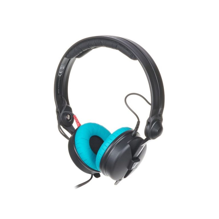 Sennheiser HD 25 On Ear DJ Ακουστικά Μπλέ Limited Edition και με επιπλέον μαύρα σφουγγαράκια