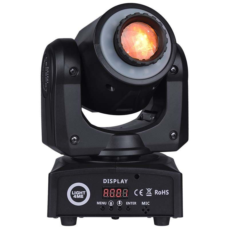 LIGHT4ME 30 SPOT RING portable small moving head LED - Image 2